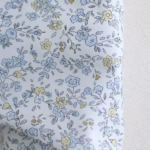 fleurie bleu clair et jaune